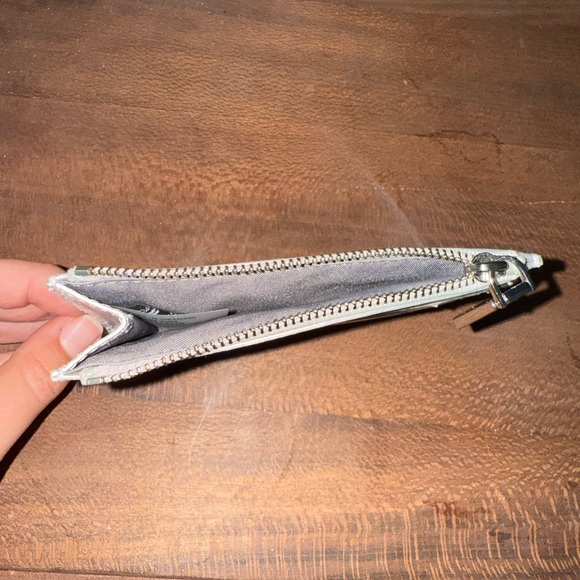 Rebecca Minkoff Jett Metallic Card Wallet - Picture 3 of 3